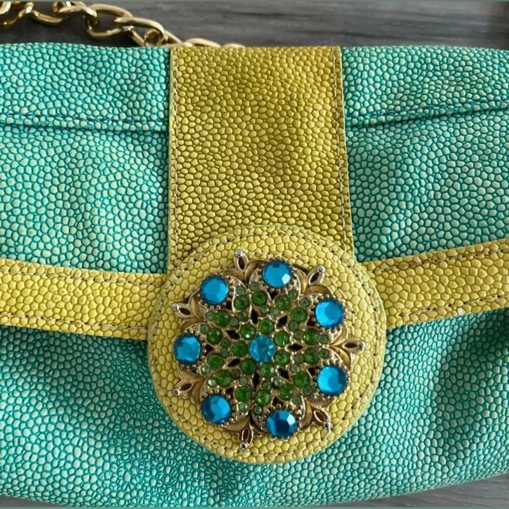Squared by Sondra Roberts Jeweled Handbag‎